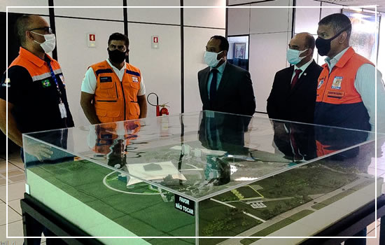 Defesa Civil do Estado se reúne com agentes do CENAD  