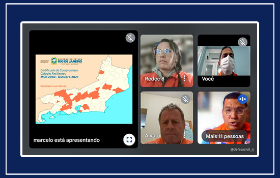 Reunião on-line entre municípios da Região Serrana marca novo passo no MCR 2030