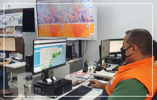 2º Dia de Simulado para as Chuvas de Verão