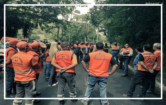Defesa Civil visita a Represa do Funil em Itatiaia-RJ