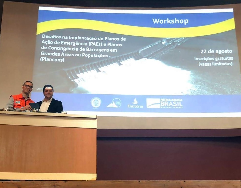 Workshop sobre segurança em barragens (SEDEC, Comitê Brasileiro de Barragens e Eletrobras)