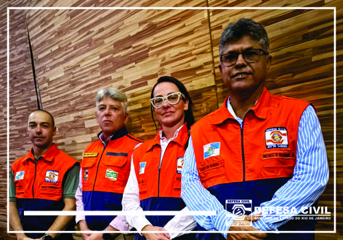 REDEC 8 participa do lançamento da pedra fundamental da Barreira SABO em Nova Friburgo