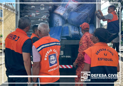 Entrega de ajuda humanitária reforça apoio ao município de Nova Iguaçu