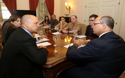 Governador recebe minuta do Plano Emergencial e de Prevenção de Calamidades Públicas