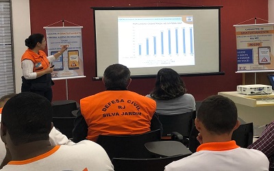 Sedec-RJ participa de debate sobre riscos hidrológicos em Silva Jardim