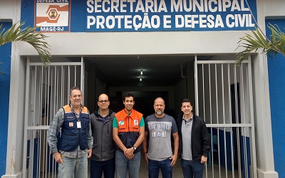 Redec Baixada visita agências de Defesa Civil de Nova Iguaçu e de Magé