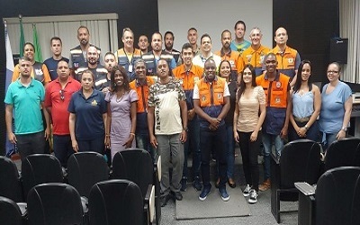 Sedec-RJ capacita agentes de Defesa Civil da Prefeitura de Mesquita