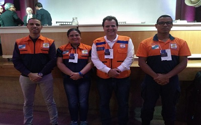 Sedec-RJ participa de workshop sobre sistema de notificação em massa em empresas hidroelétricas, de água e saneamento