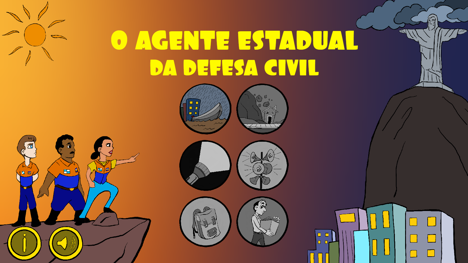 O Agente Estadual da Defesa Civil